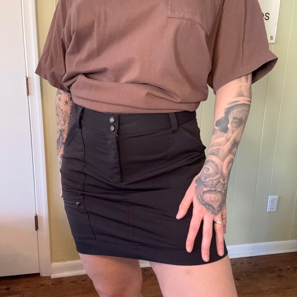 Worldwide Sportsman Black Skort